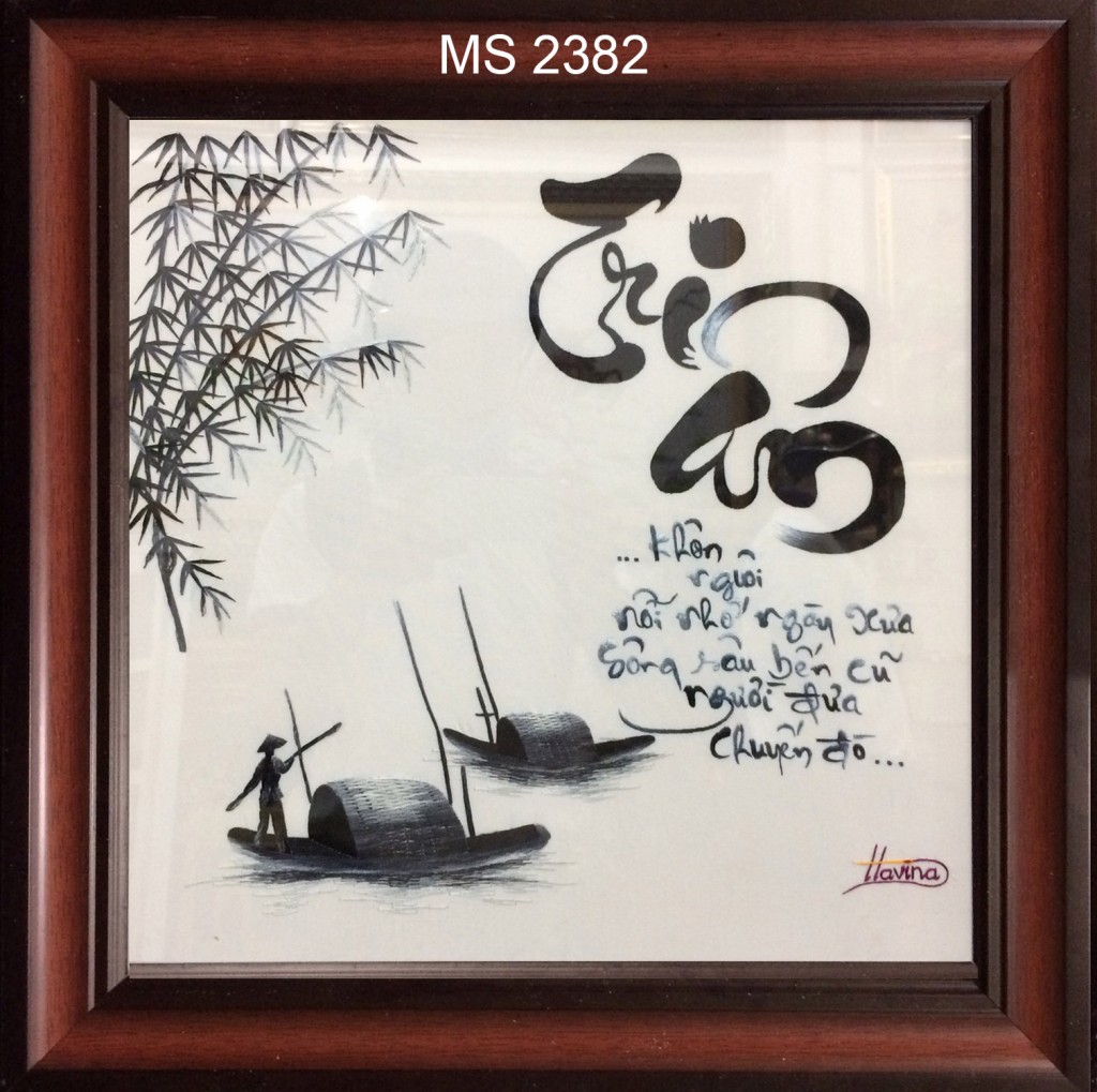 tranh thêu tặng thầy cô