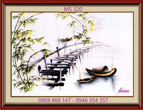 tranh thêu tặng thầy cô